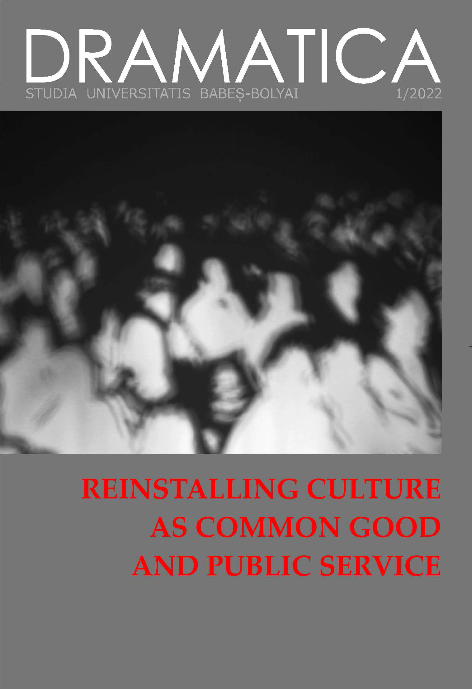 					View Vol. 67 No. 1 (2022): Reinstalling culture as common good and public service 
				